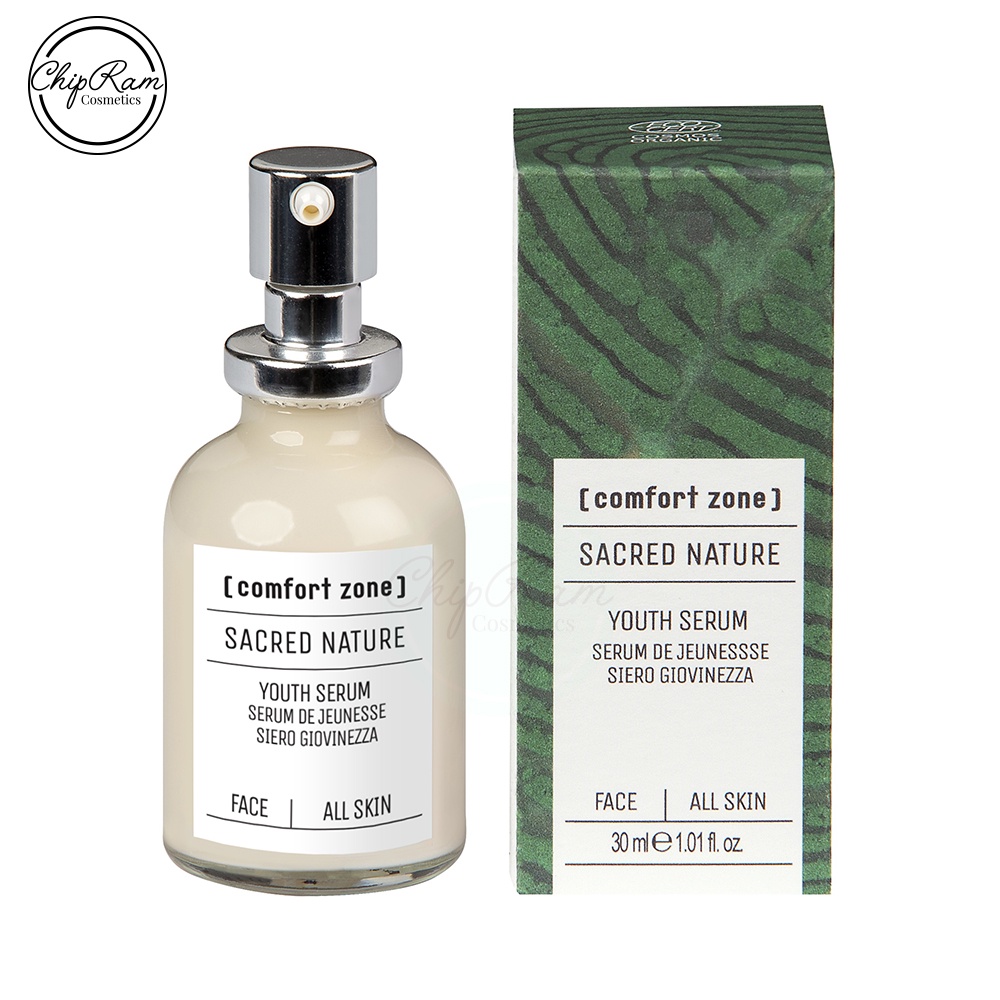 Tinh chất trẻ hóa da Comfort Zone Sacred Youth Serum chống lão hóa 30ml