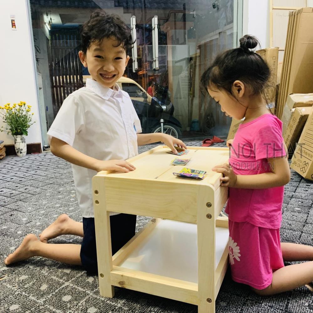 [SALE SỐC] Bàn đa năng cho bé, bàn học, bàn chơi lego chất liệu 100% gỗ tự nhiên an toàn tuyệt đối [Freeship 10k] | BigBuy360 - bigbuy360.vn