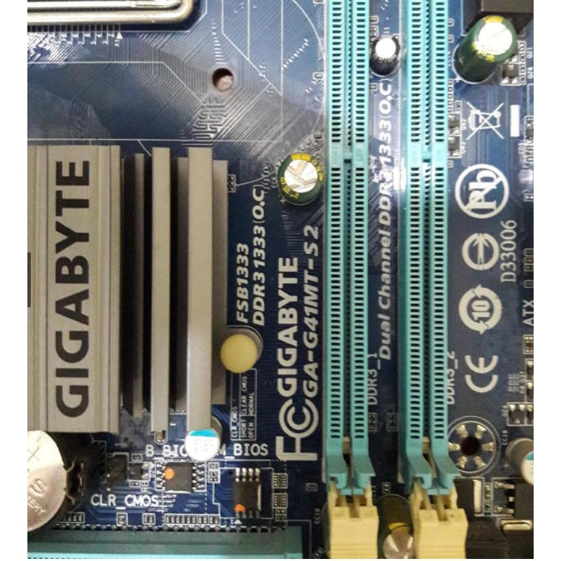 Combo Giga G41, E7xxx, 4GB DDR3, Quạt 775