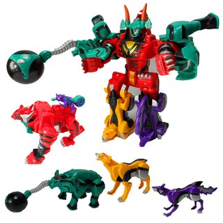 Bộ Robot Lắp Ráp Siêu Nhân Gao Mãnh Thú