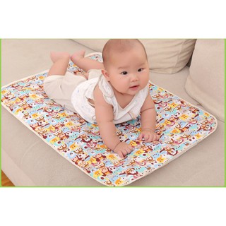 NỆM LÓT CHO EM BÉ 50x70 CM CHỐNG THẤM MÁT LƯNG CHO BÉ
