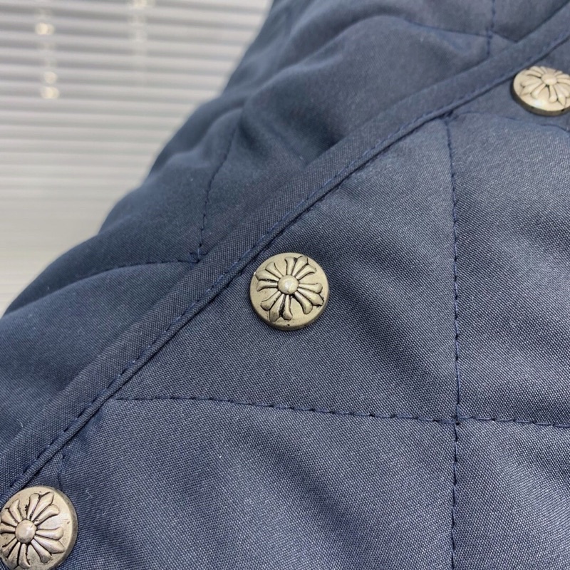 Áo khoác bông cho nam và nữ logo thương hiệu thời trang Chrome Hearts 2021 cao cấp