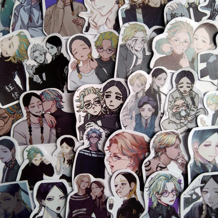 Sticker Hình dán Rindou Haitani Tokyo Revengers ảnh dán haitani tokyo revengers