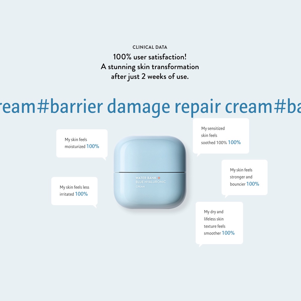 Kem Dưỡng Mắt Laneige Water Bank Blue HA Eye Cream 25ml / LANEIGE Water Bank Blue Hyaluronic Eye Cream 25ml