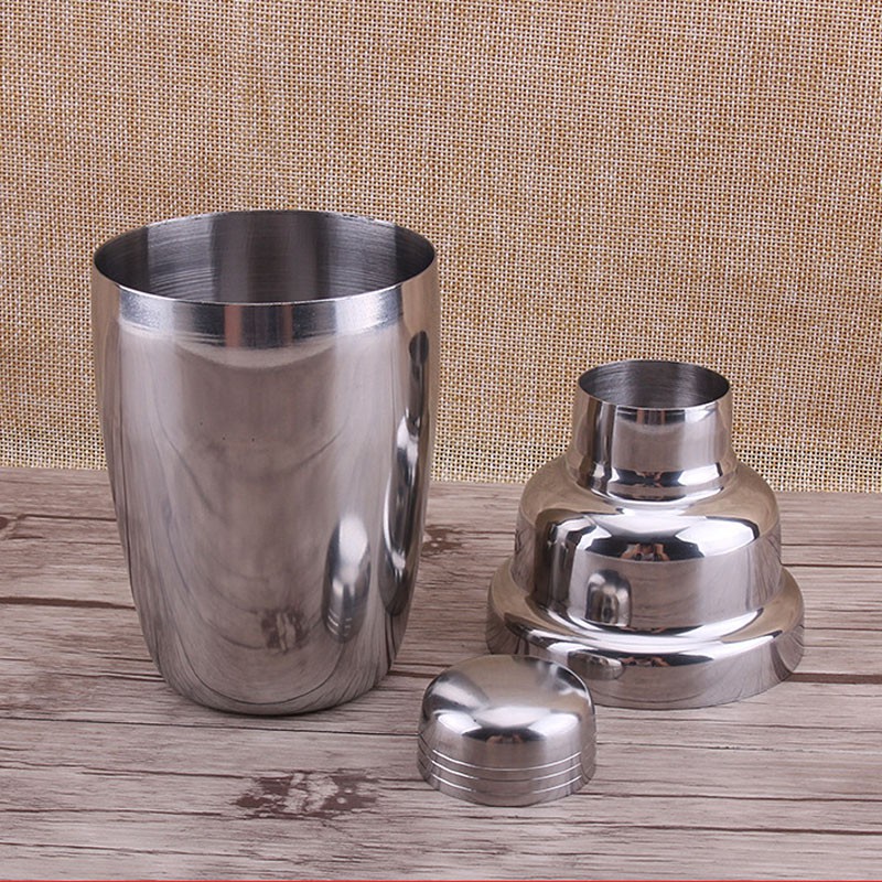 Bình Pha Chế Shaker Inox 500ml - 700ml