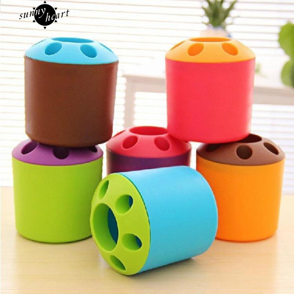 Ống cắm bút / bàn chải đánh răng bằng nhựa đa năng