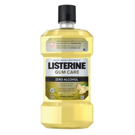 Nước Súc Miệng Listerine Gum Care Không Cay 250ml