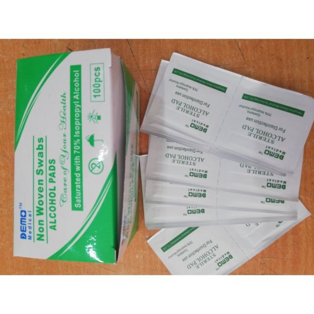 Gạc tẩm cồn tiệt trùng Alcohol Pads