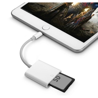 Cáp OTG đọc thẻ nhớ SD cho Iphone Ipad