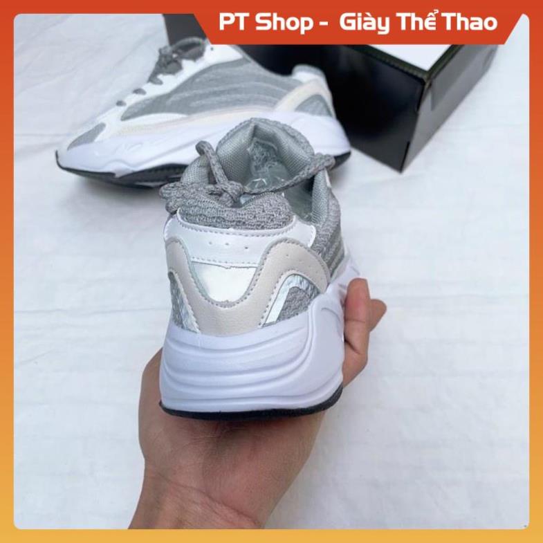 [FreeShip + Hàng Xịn] Giày  thể thao YZ 700 V2 Static phản quang trắng xám nam nữ hot trend 2021 siêu đẹp