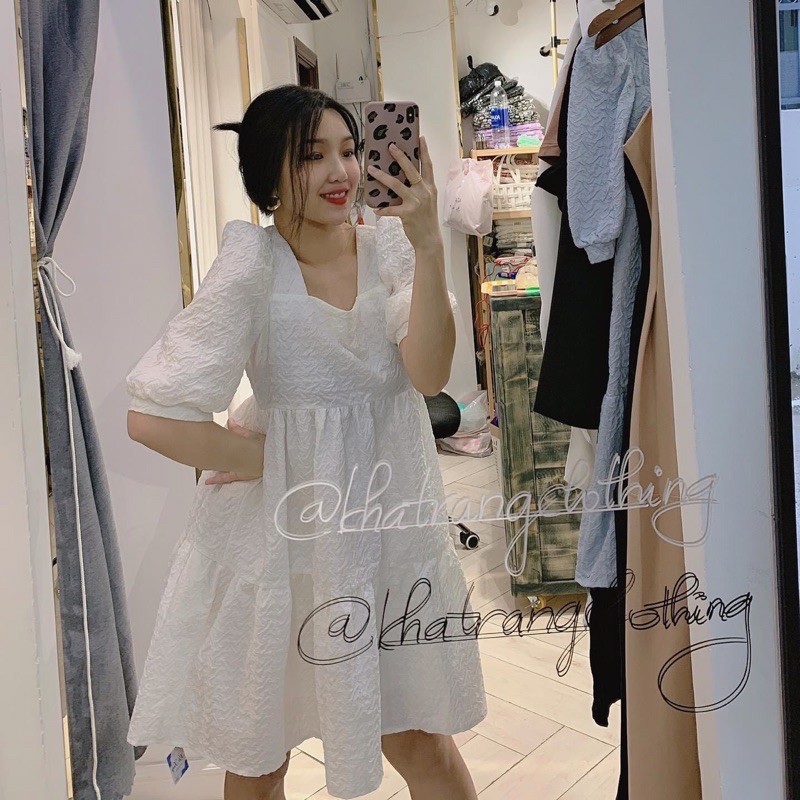 [Ảnh thật + feedback] ĐẦM BABYDOLL 2M (1042)