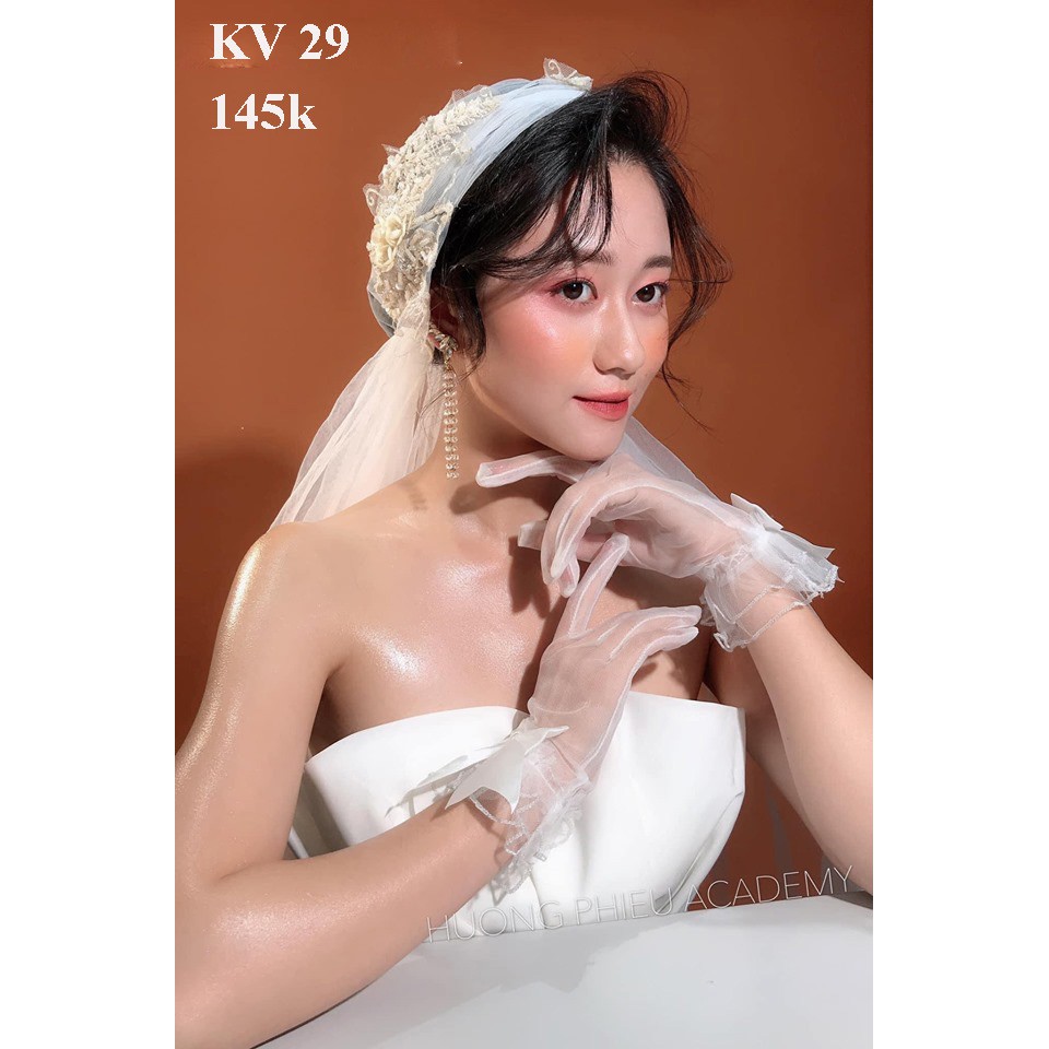 Lúp , von hoa 3D cô dâu siêu xinh