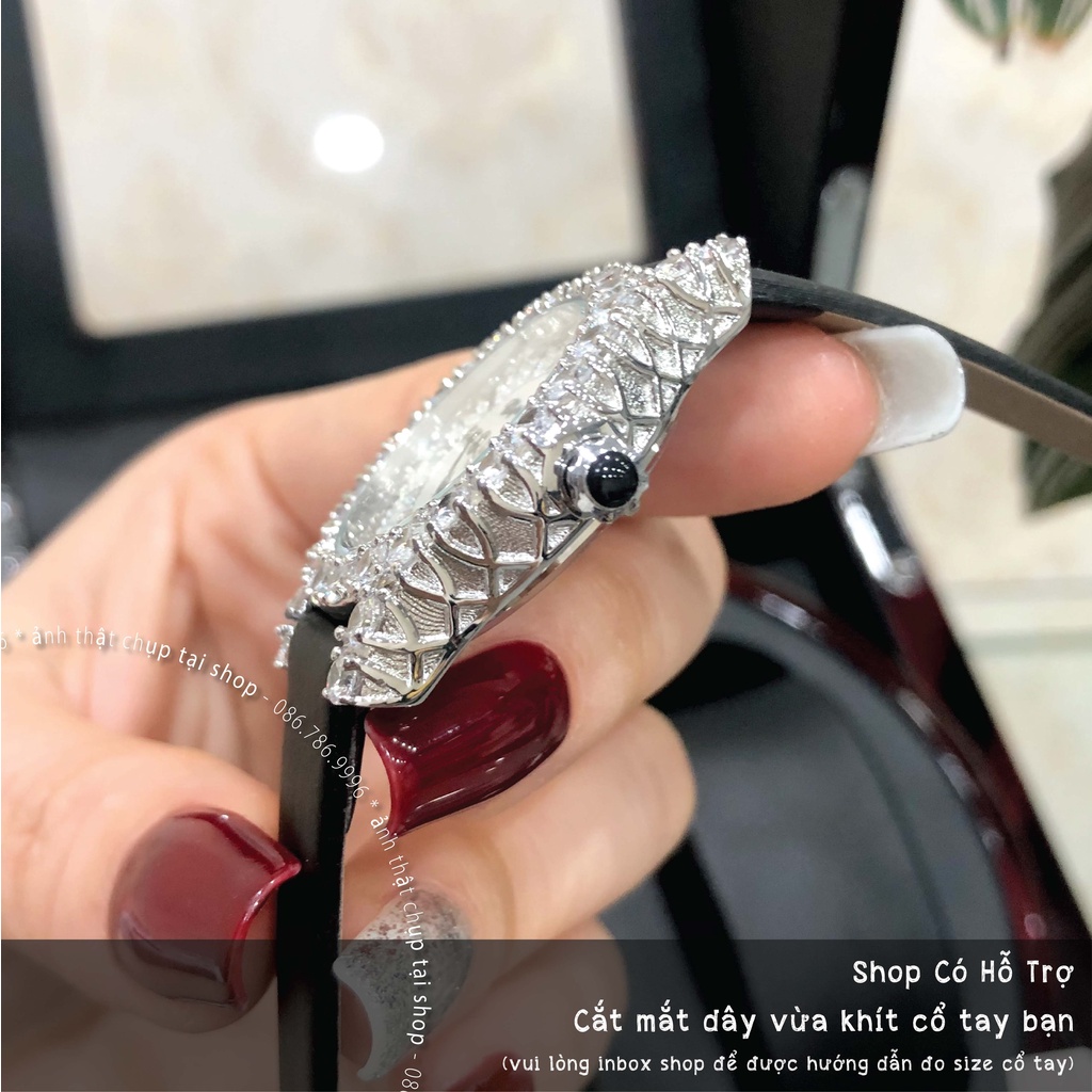 Đồng Hồ Nữ CHOPARD Đính Đá Sang Chảnh, Máy Pin Nhật size 32mm Chống Nước 5ATM [Bảo Hành 18 Tháng - 1 Đổi 1 15 Ngày] | BigBuy360 - bigbuy360.vn