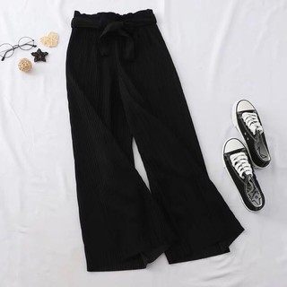 Quần ống rộng dập ly