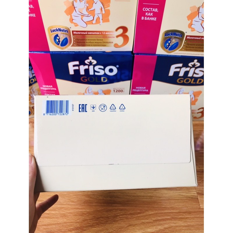 [Date Mới] Sữa Friso Gold Nga 1200g Số 3 Cho Bé Từ 12 Tháng, Tăng Cân Tốt Mà Không Táo