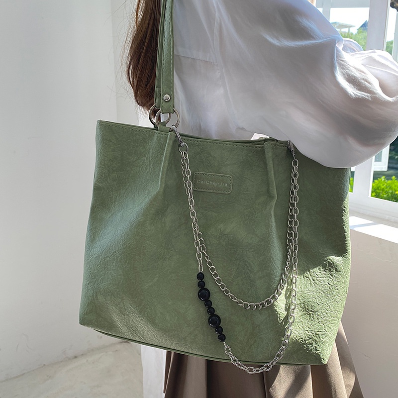 IELGY Túi Đeo Vai Cỡ Lớn Thiết Kế Đơn Giản Thời Trang Cho Nữ