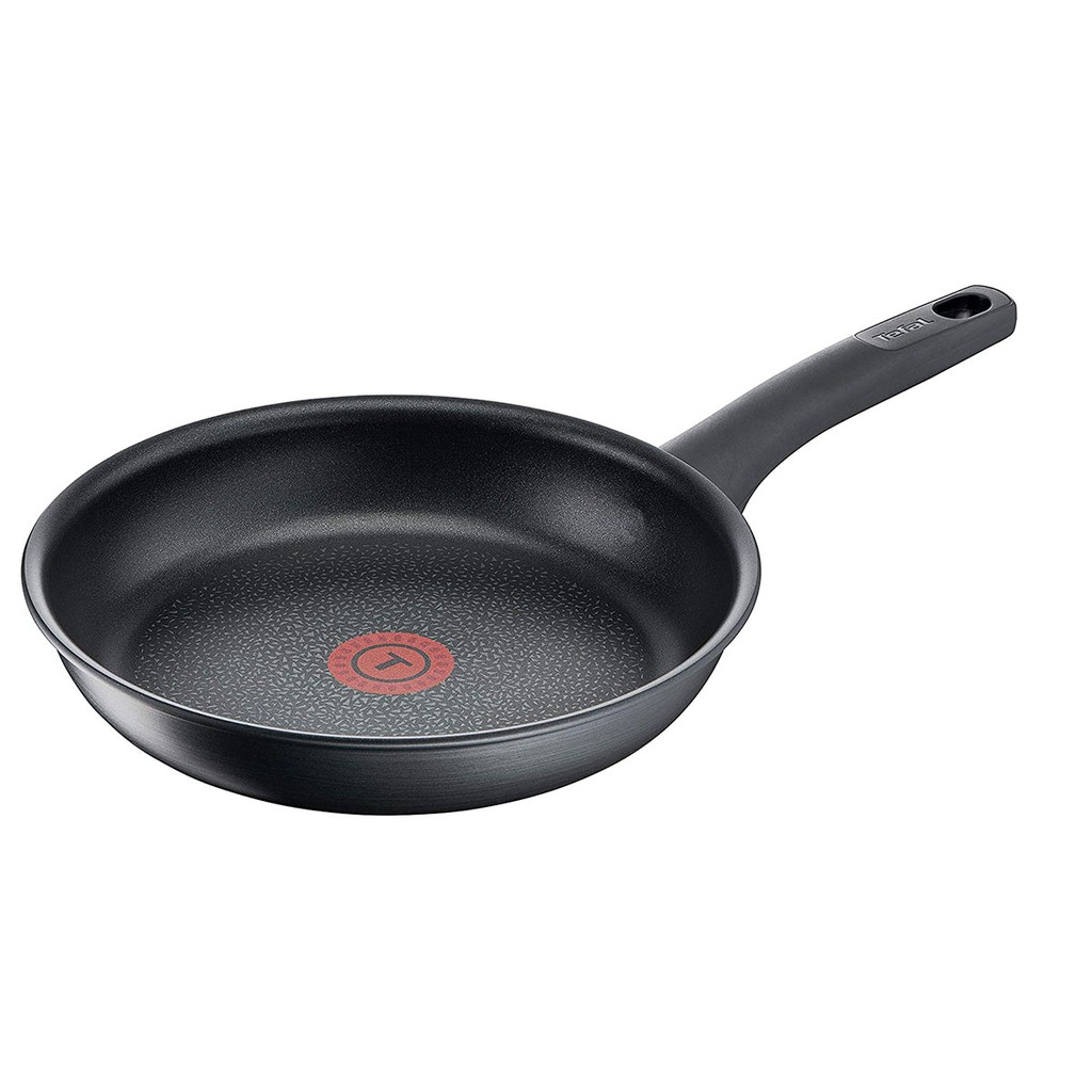 Chảo chống dính Tefal Titanium Fusion 21-24-28cm vân đá - Dập đáy Made in France