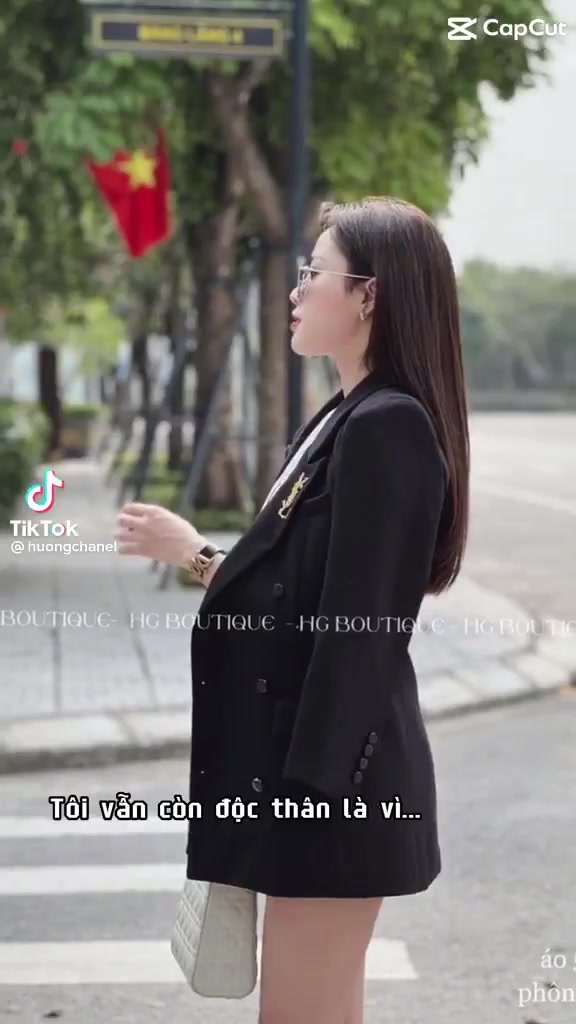 Áo blazer nữ áo vest dài tay hàng loại 1 dày dặn khoác ngoài hàng thiết kế cao cấp màu đen Bống Xinh Design sang chảnh | BigBuy360 - bigbuy360.vn