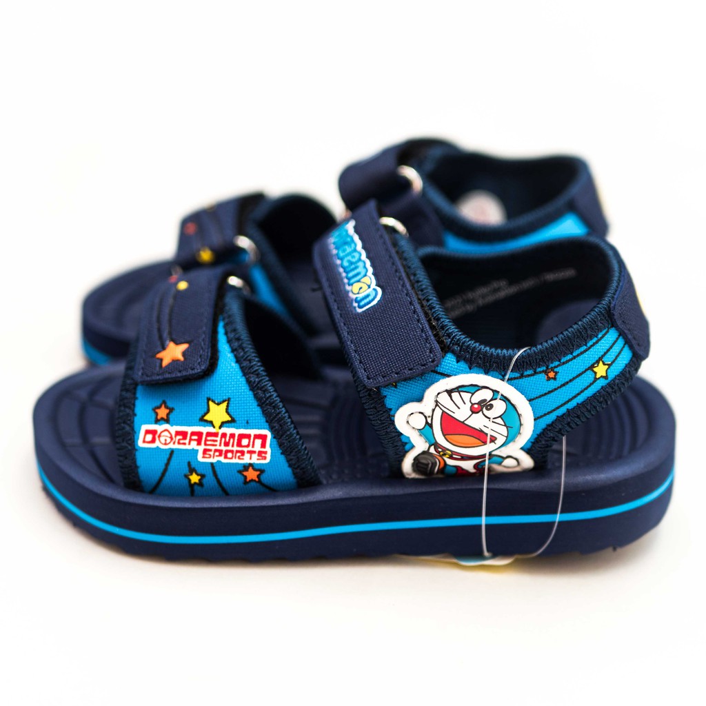 GIÀY SANDAL XỐP QUAI HẬU HỌC SINH BÉ TRAI DORAEMON DXB128722 (ĐỎ + XANH DƯƠNG)