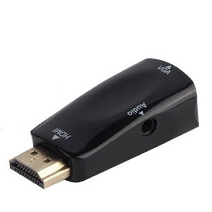 Đầu chuyển đổi tín hiệu từ HDMI sang VGA có âm thanh ( Dương sang âm )