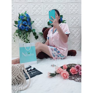 BỘ PIJAMA SATIN ĐÙI CAO CẤP MS05