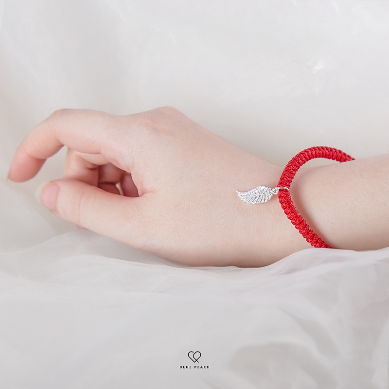 Lắc Tay Bạc Blue Peach Lucky Charm LT868 | BigBuy360 - bigbuy360.vn