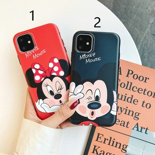 Ốp lưng iphone 11 11 pro 11 pro max Mickey Minnie Soft TPU
