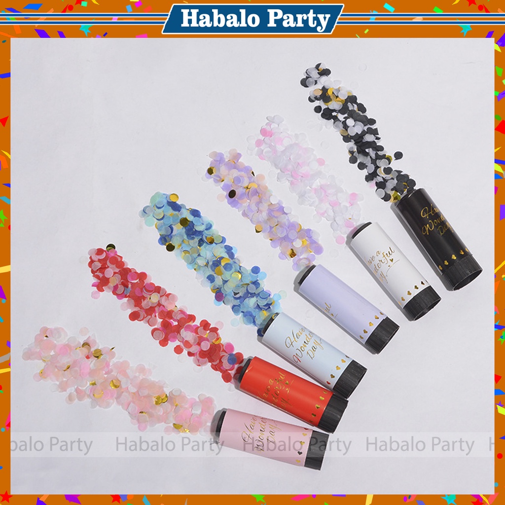 Pháo Giấy Phụt Nhũ Cho Tiệc Sinh Nhật, Tiệc Tùng