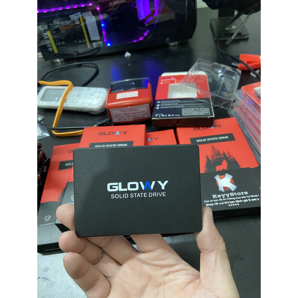 Ổ Cứng SSD Glowy 120GB 240GB Chính Hãng Bảo hành 36 Tháng Tặng cáp dữ liệu Sata 3.0 Ổ cứng SSD Sata 3 120gb Cực Hot