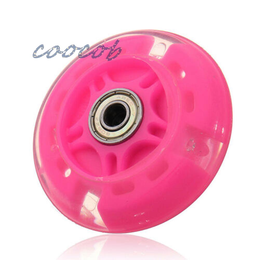 Bánh Xe PU 80x2.2cm 80mm Có Đèn Nhấp Nháy Dành Cho Xe Scooter