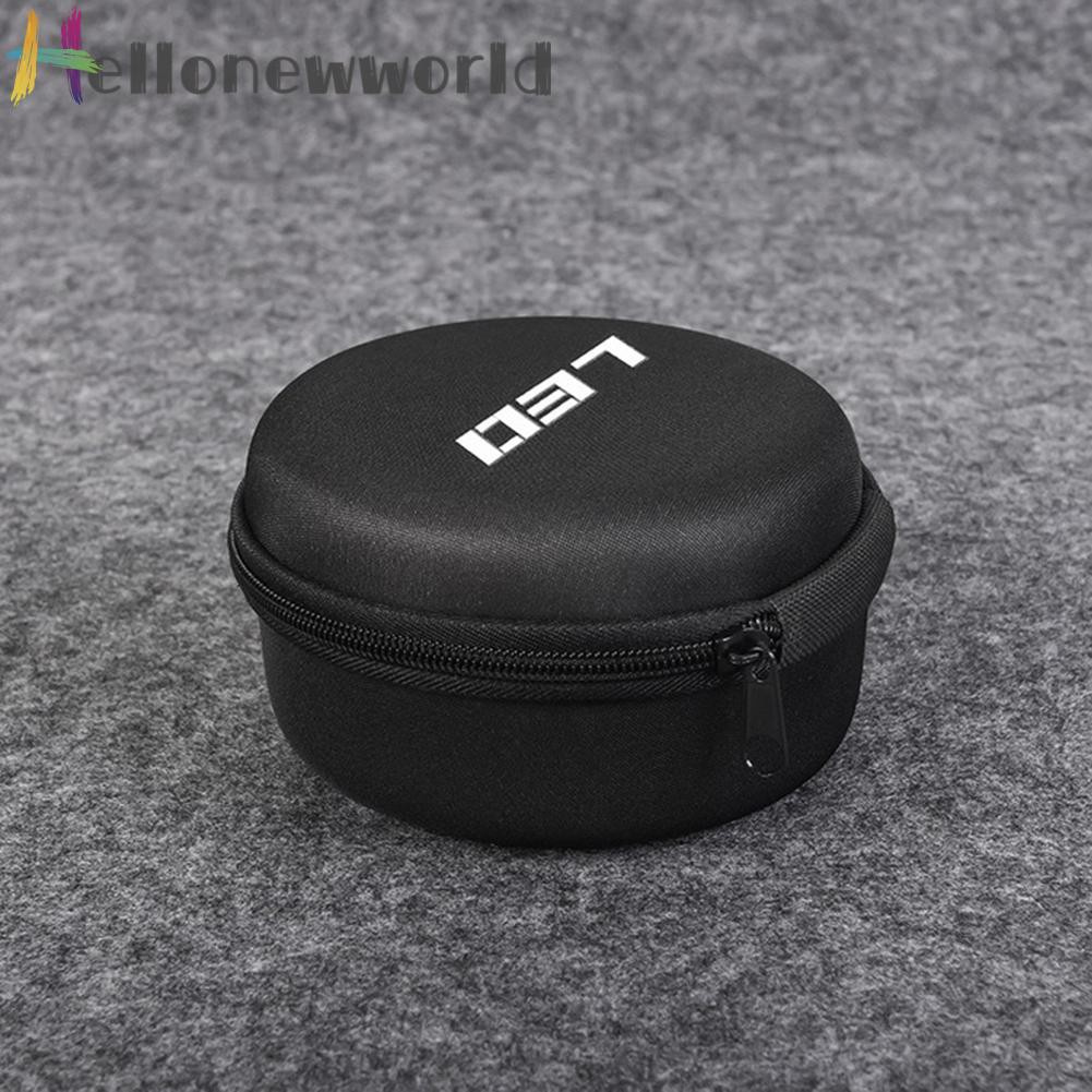 Hellonewworld LEO Round Fishing Reel Storage Bag EVA Fly Raft Reels Protective Pouch Case