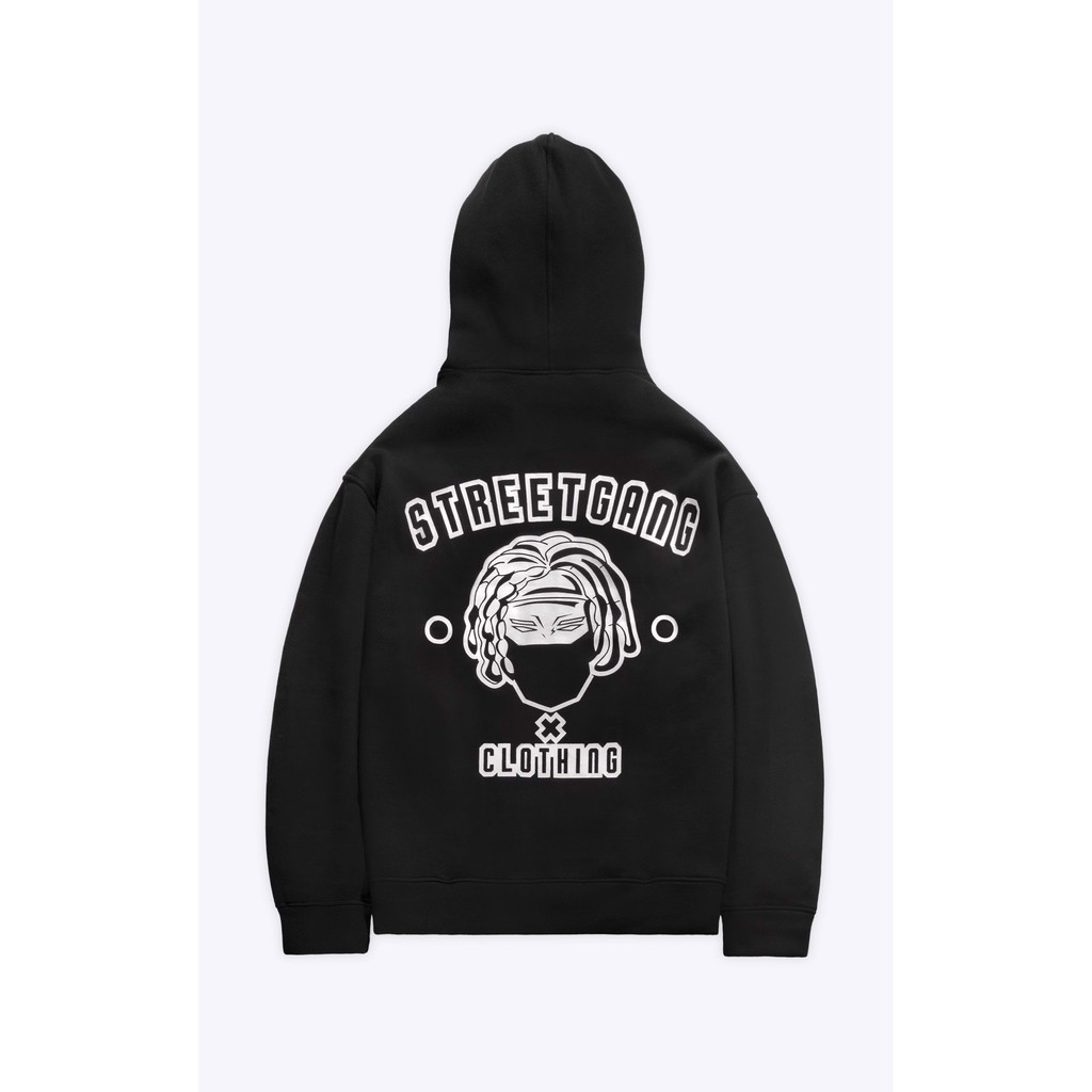 Áo Hoodie Zip - Đen - Street Gang | BigBuy360 - bigbuy360.vn
