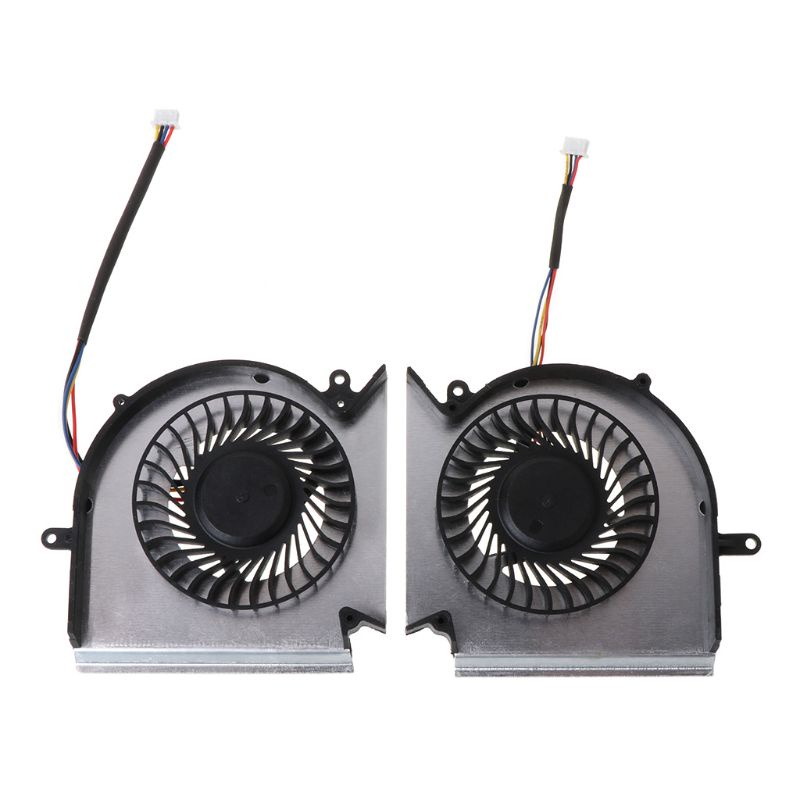 1 cặp quạt tản nhiệt thay thế cho MSI GE63VR MS-16P1 GE73VR MS-17C1 CPU và GPU Fan PAAD01 NAAD013 N05438C1