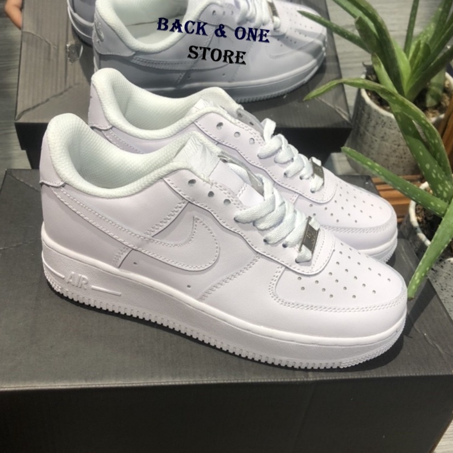 Giày Thể Thao Nam Nữ AF1 Full Trắng, Giày_Nike Trắng Bản Cao Cấp Full Box+ Bill | BigBuy360 - bigbuy360.vn