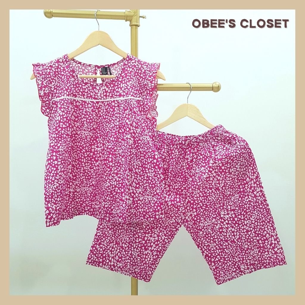 Đồ bộ nữ Obee's Closet Đồ bộ lửng kate cotton Hàn Quốc