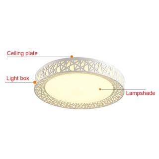 Đèn trần kiểu tổ chim phong cách độc đáo