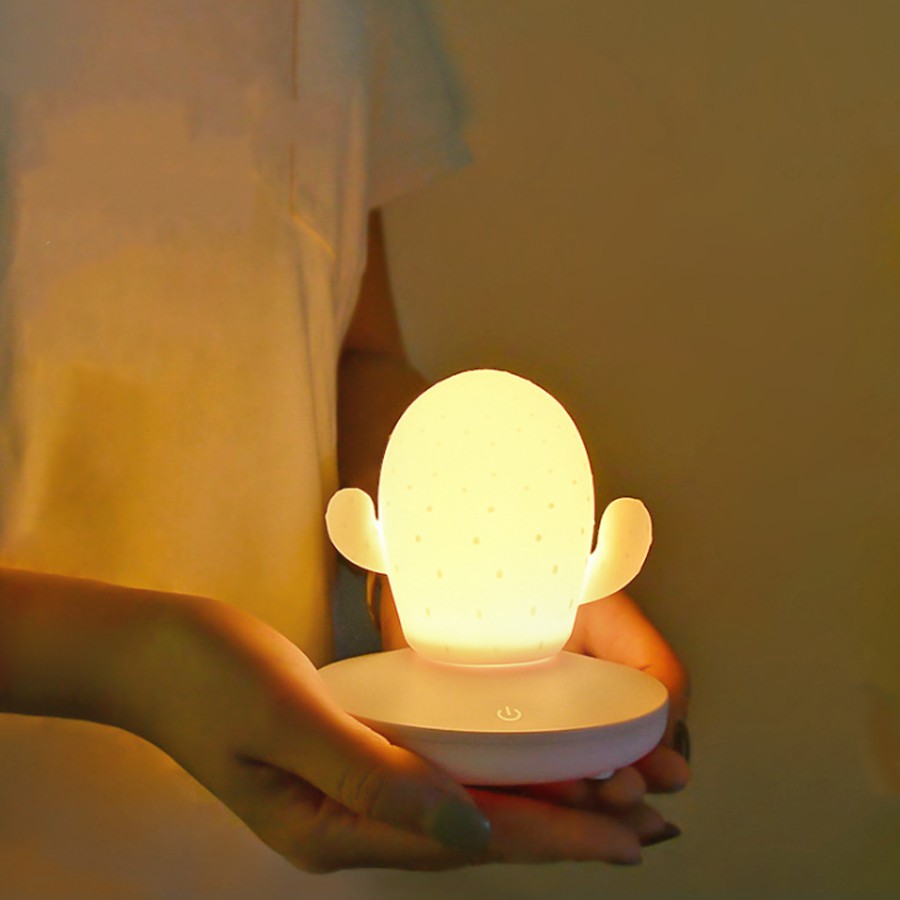 Đèn Xương Rồng Cảm Ứng Đèn Ngủ Đèn Trang Trí Phòng Riêng Home Decor