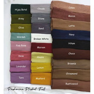 Mô Hình Nhân Vật Pashmina Plisket 170x75 Chất Lượng Cao