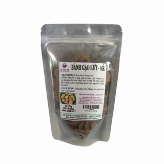 Bánh gạo lứt mè 250g