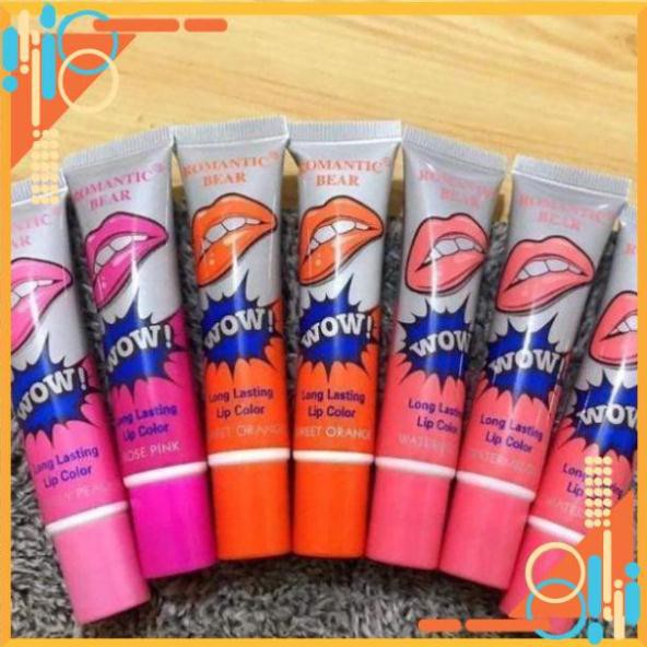 [Dùng là Xinh] Son săm wow Hàn Quốc hot 2020 chính hãng (dạng lột) lâu trôi chống nước.