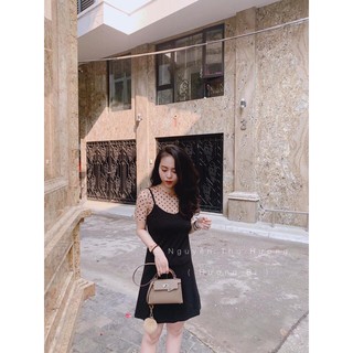 Yếm kèm áo chấm bi siêu hot