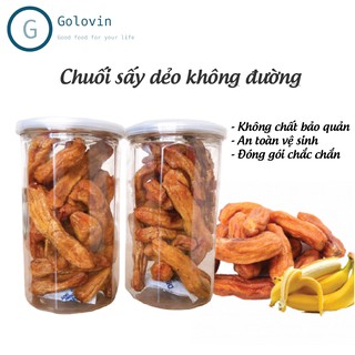 Hộp 400gr chuối sấy dẻo Golovinshop
