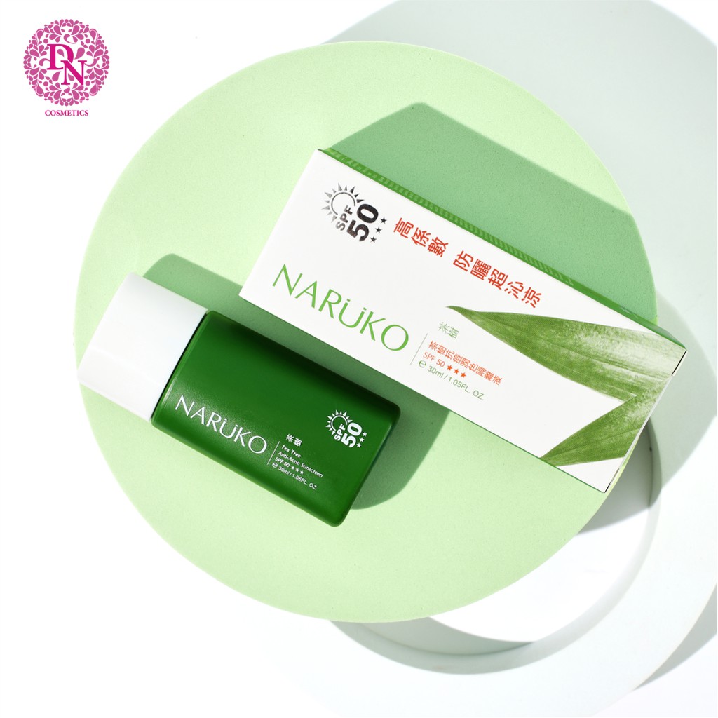 Kem chống nắng Naruko Tea Tree Anti-Acne Sunscreen SPS50 PA+++