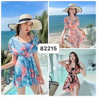 Bộ bơi, bộ bơi trung niên mặc 2 kiểu vai áo