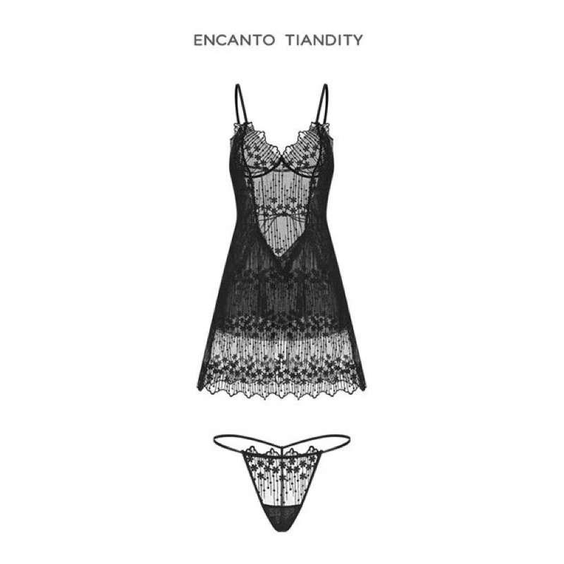 ĐẦM NGỦ HAI DÂY REN LƯỚI ĐÍNH SAO HỞ LƯNG - SEXY, GỢI CẢM & QUYẾN RŨ - SLEEPWEAR HOT SALE XỊN QUẢNG CHÂU CỦA NỮ (D040) | BigBuy360 - bigbuy360.vn