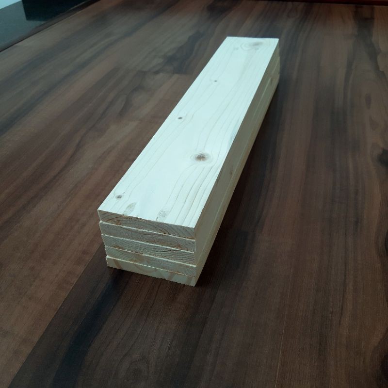 (Bó 5 thanh) gỗ thông pallet dài 48cm, rộng 9cm, dày 1,4cm