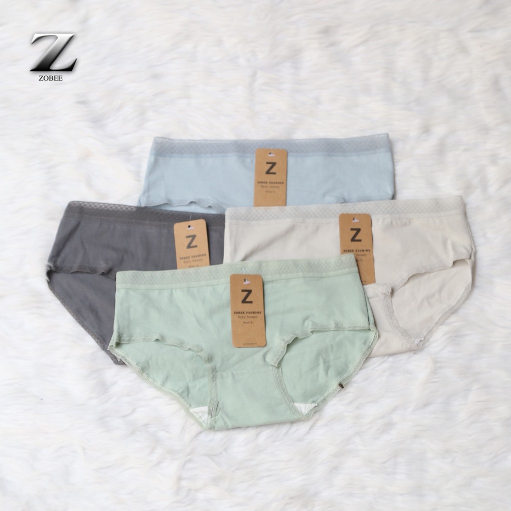 [Mã WAXIEXIE giảm 15% đơn bất kỳ] ZOBEE Combo 4 Quần lót nữ Cotton thời trang QL 8135 | BigBuy360 - bigbuy360.vn