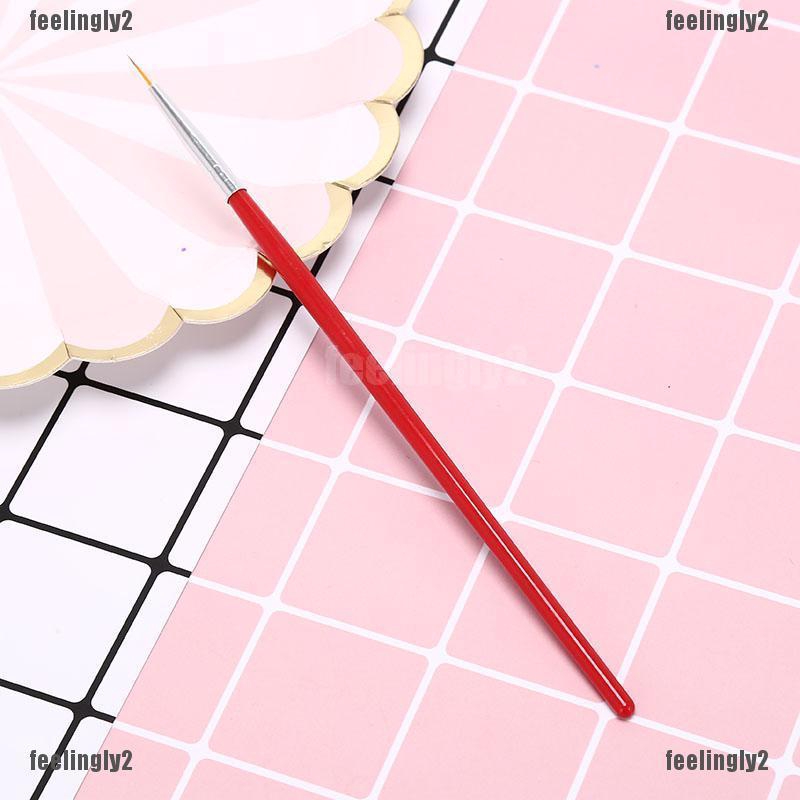 ❤Mặt Trời❤ Set 3 Cọ Vẽ Móng Tay Siêu Mỏng