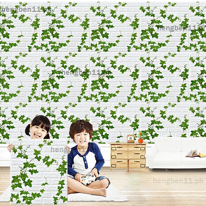 Miếng dán tường Giấy dán tường Hoạt Hình 3D Siêu Dễ Thương giấy dán tường phòng ngủ