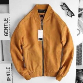 Áo khoác nam da lộn NPV tay chun bomber ,áo khoác da lộn cao cấp 4 màu giữ nhiệt tốt